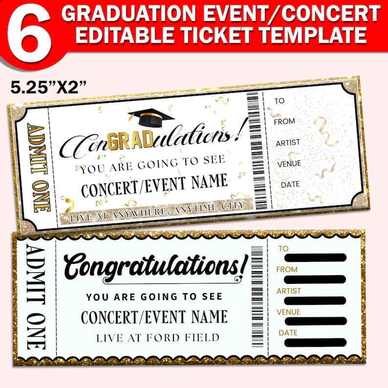 06x Graduation Surprise Ticket Bundle | 
