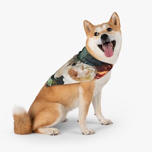 NEVAEH- Art Pet Bandana - Easy tie and great for family photos!