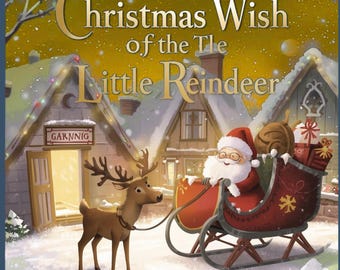 Christmas Reindeer Storybook: Holiday Kids eBook (Digital Download)