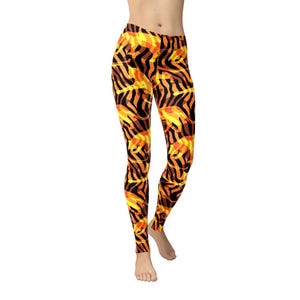 Exotic Leopard Leggings, All Over Print, Animal Print, Safari, Jungle, Cute Workout Clothes, Yoga Pants, Hippie Style, Gift for Her