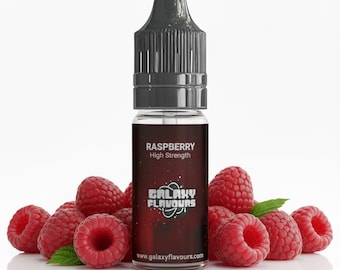 High Strength Raspberry Flavouring - Gourmet Berry Extract for Baking and Drinks