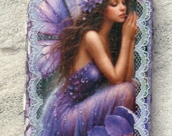 Lavender Fairy Tin box