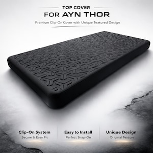 AYN Thor Clip-On Top Cover - 3D gedrucktes Konsolen-Upgrade, Thor Griff kompatibel