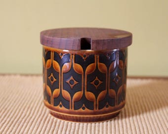 Vintage Hornsea Heirloom Sugar Bowl Preserve Jar Pot by John Clappison