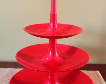 Babell Koziol Retro Etagere Etagere aus Melamin Made in Germany Designed in Wien 1997