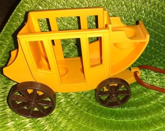 little town wooden baby walker