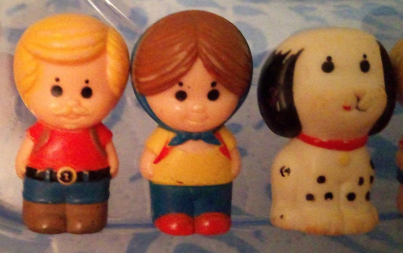 1970s Kenner Tree Tots Assorted Figures, Lot 1 Bild 1