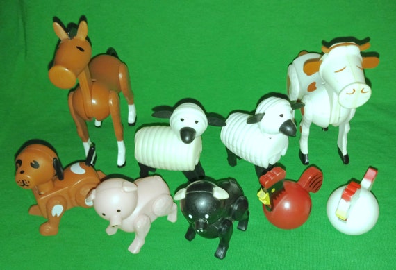 1970s-80s Fisher-price Play Family Little People Farm Animals - Etsy 1970s-80s Fisher-price Play Family Little People Farm Animals - Etsy