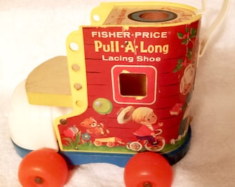 Fisher Price Woodsey Squirrel Soft Log House Playset Woodsy Vintage Toy 1979 1980 Toys Puppet Squirrels Rare Kids Furniture Home