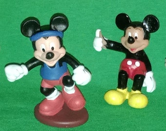 Vintage Disney Mickey Mouse PVC Figurines
