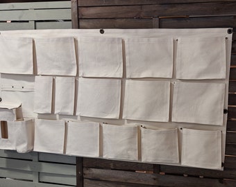 RV Canvas Organizer: Hanging Wall Storage Bag for Caravan, suitable for Mercedes-Benz Sprinter