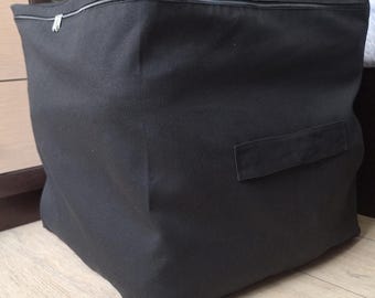19 inches waterproof Cube Storage Bag, Quilt, Blanket & Pillow Organizer