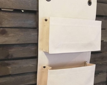 RV Organizer, Canvas  Storage, А5 Fabric Organizer, Girl  Boy storage Bag, Nursery Accessory, Hanging  Storage, organize