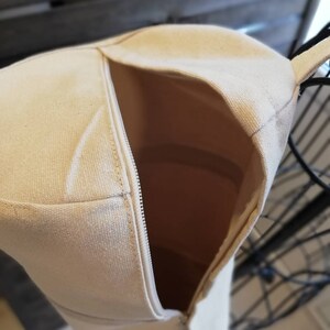 Custom Canvas Yogamattentasche: Voller Reißverschluss, verstellbarer Riemen Bild 2
