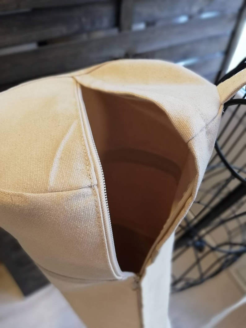 Custom Canvas Yogamattentasche: Voller Reißverschluss, verstellbarer Riemen Bild 2