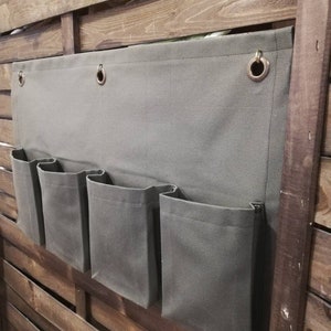 Halbe Schürze aus Canvas, Shop Schürze, Organizer, Gartenschürze, Gartenschürze, Gartenschürze