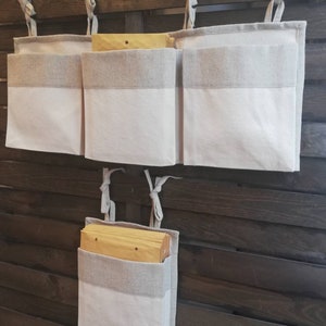 2 Stück Taschen Aufbewahrung, Aufbewahrung für Leinwand Stoff, Stoff Aufbewahrung, Stoff Aufbewahrung, Stoff Aufbewahrung, Stoff Aufbewahrung
