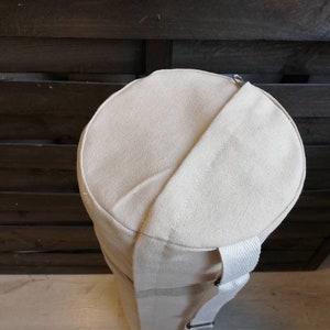 Custom Canvas Yogamattentasche: Voller Reißverschluss, verstellbarer Riemen Bild 5