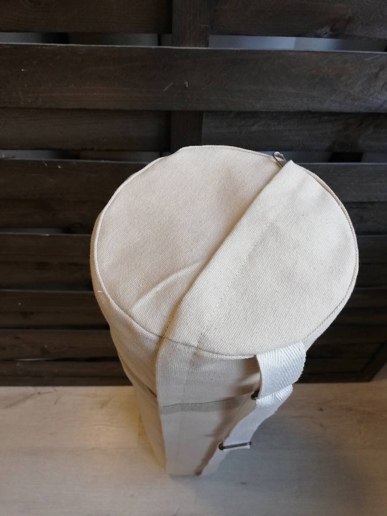 Custom Canvas Yogamattentasche: Voller Reißverschluss, verstellbarer Riemen Bild 5