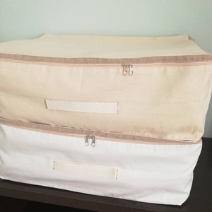 Quilts Canvas Storage Bag Pillow Organizer Blanket Storage - Etsy