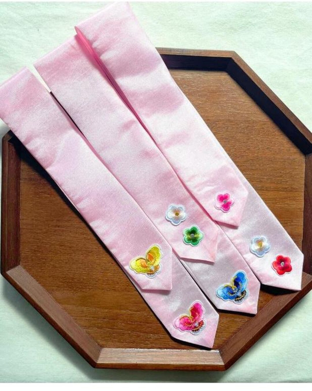 Korean Daenggi Hair Ribbon | Hanbok Hair Accessory | Handmade Korean ...