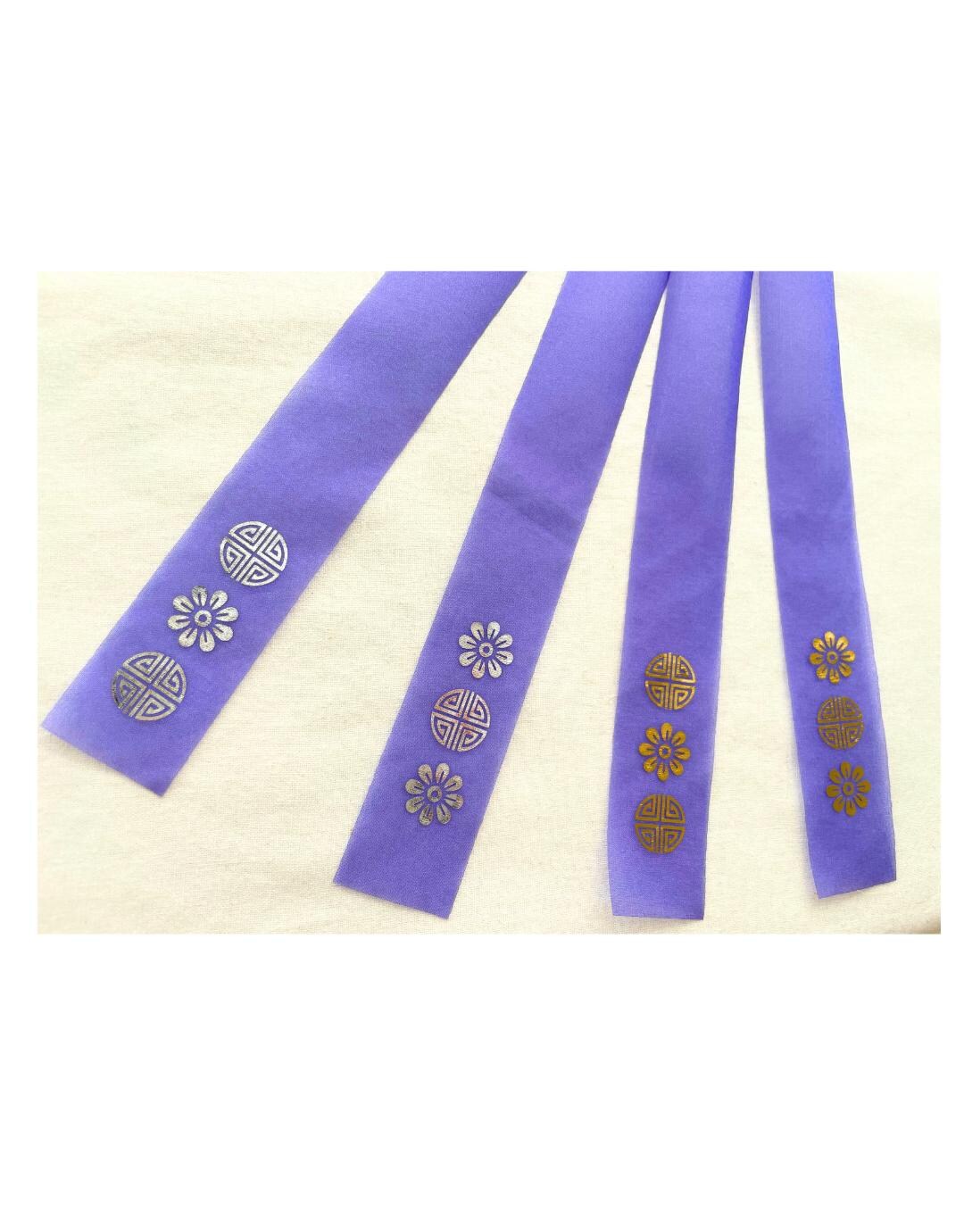 Kpop Ribbons BTS Inspired Korean Traditional Daenggi Hair Ribbon, K-pop Aesthetic ...