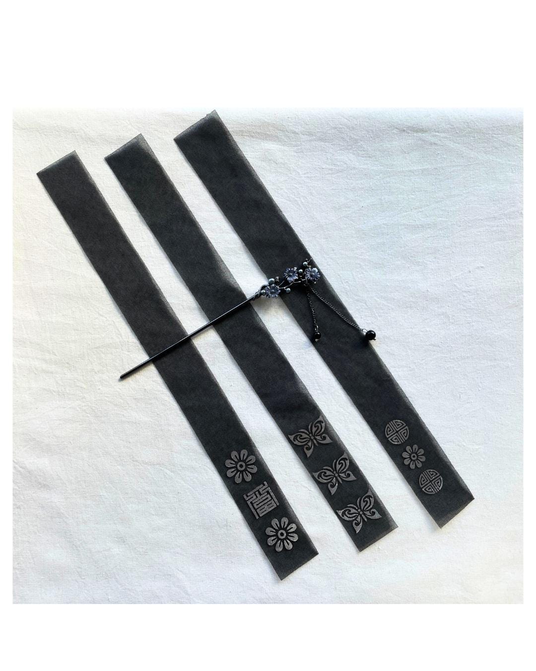 Korean Danggi Ribbon & Binyeo Hairpin Set – Choose Your Daenggi, Modern ...