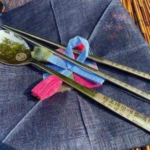 Korea Hunmin Jungeum Chopstic Cutlery SET / Korean Chopsticks SET /Wedding gift /Gifts for parents / Korea Gifts / Korea Souvenirs/Giftidea
