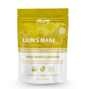 Capsule di criniera di leone 1000 mg Estratto di fungo di frutta Criniera di leone naturale pulita Ecologico I migliori integratori vegani a base vegetale Salute olistica