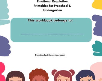 Calm Down Corner Kit: Emotional Regulation Mindfulness Activities (Printable PDF)