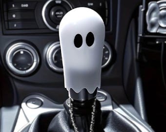 Ghost Weighted Shift Knob 3.4" – Manual Transmission Shifter Knob, JDM Custom Gear Shift Knob for 6 Speed Cars, Sim Racing & iRacing