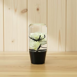 White Rose Resin Shift Knob: JDM Manual & Automatic Car Accessory, Sim Racing
