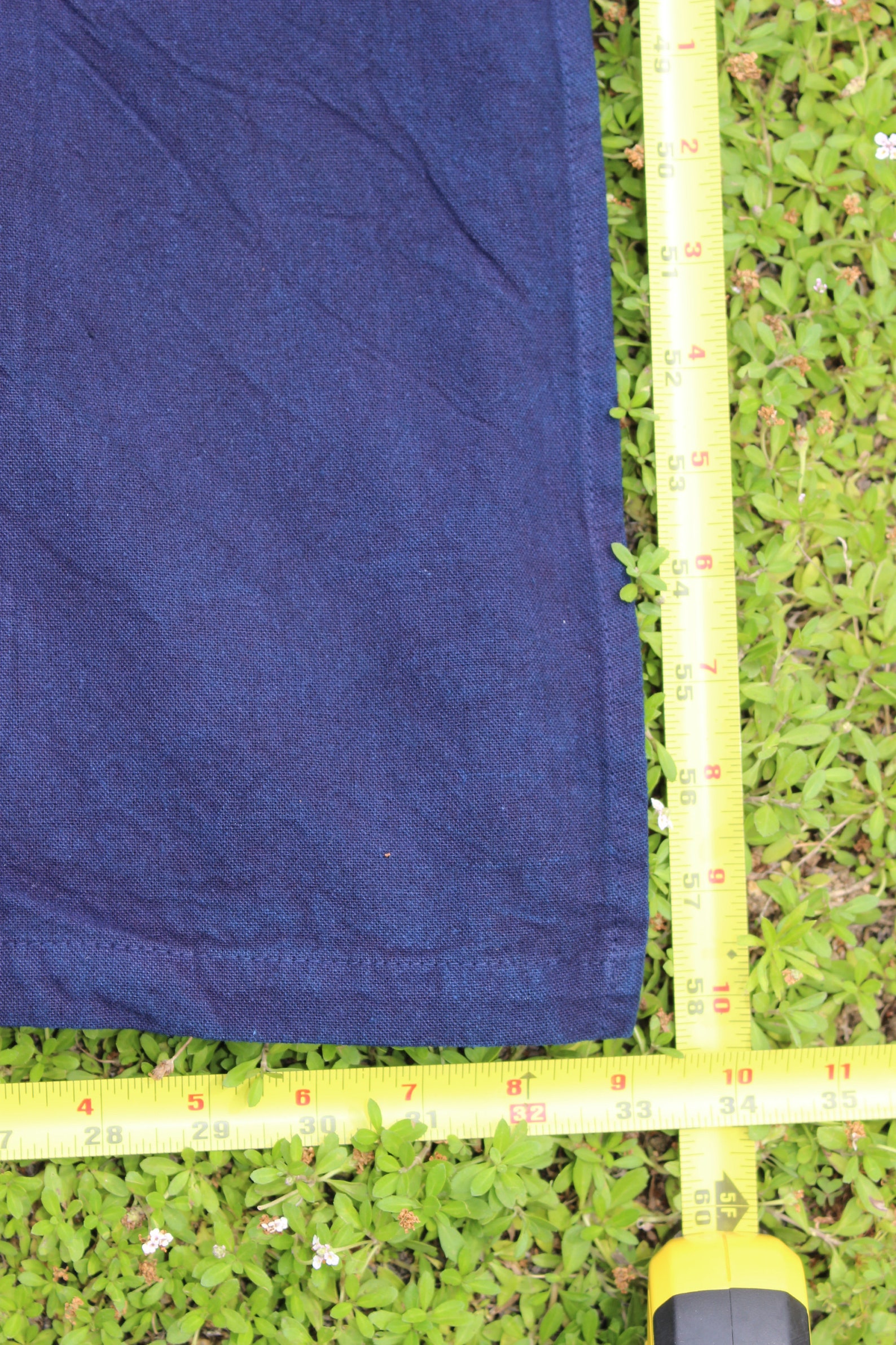 Vintage Japanese Indigo Cotton Square Pattern Noren Door Way - Etsy