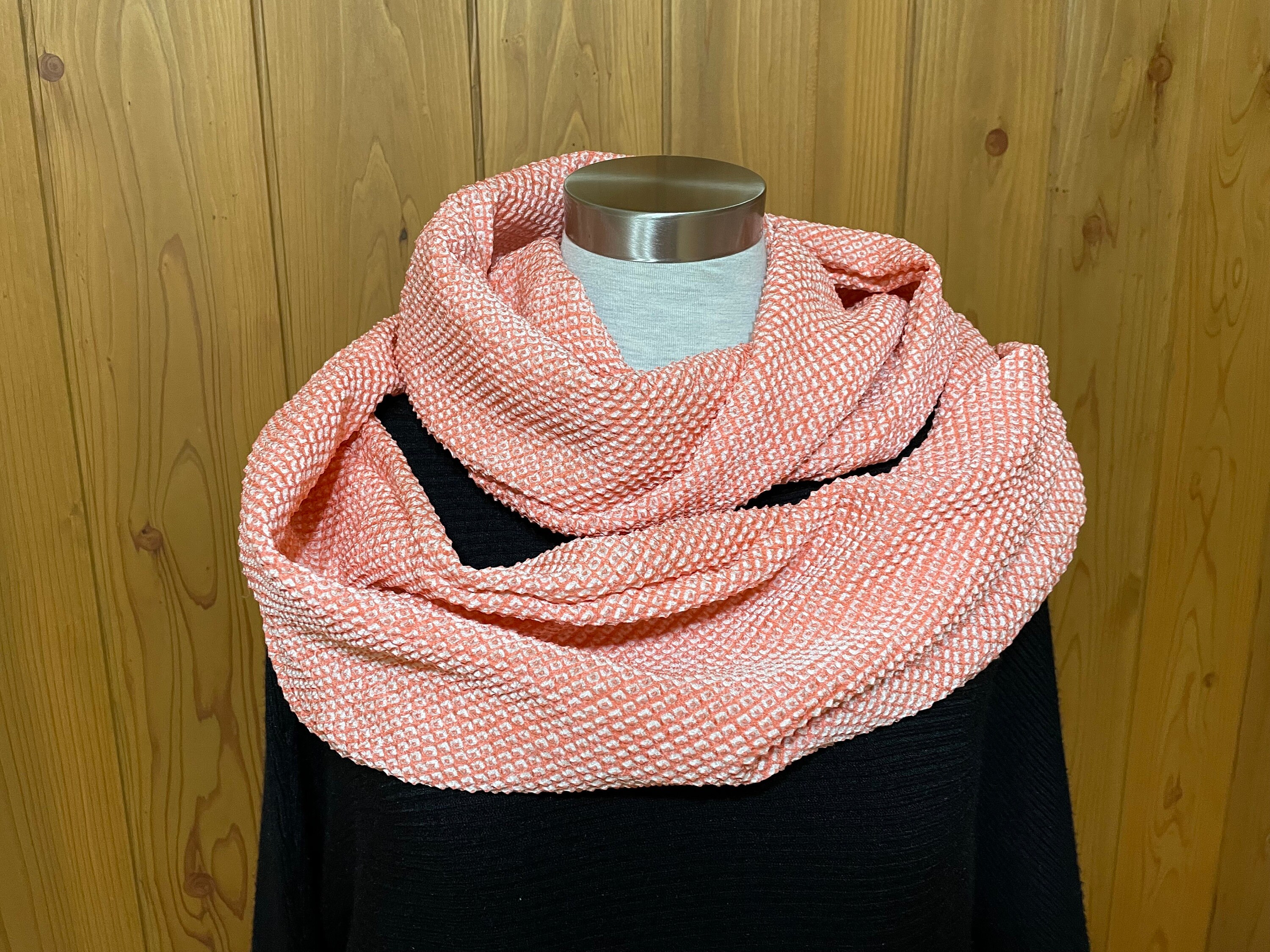 old india fabric インド綿　羽織 vintage ヴィンテージ 1990's Retro Old BRUNO Unique Woven Pattern Poly Rayon