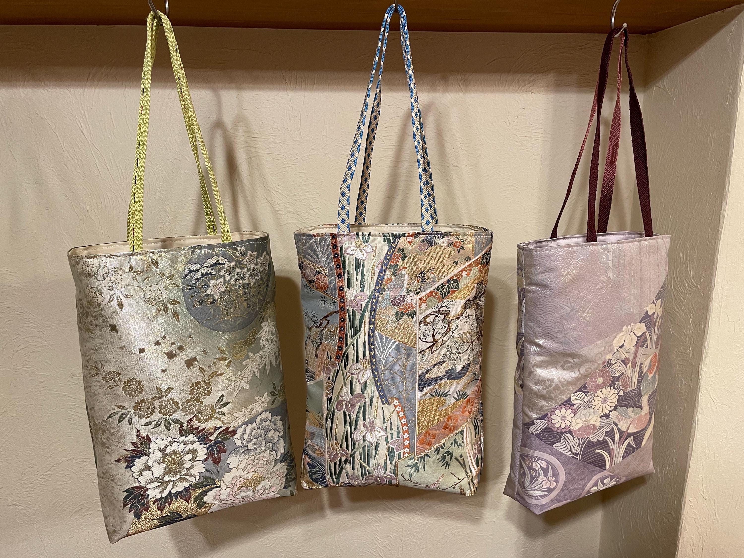 人気TOP Obi Japanese Vintage One of Choice Upcycled Fabric Metallic 工芸品