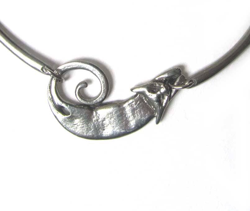 Cat Necklace Choker Original Cat Statement Necklace Lead Free Pewter - Etsy