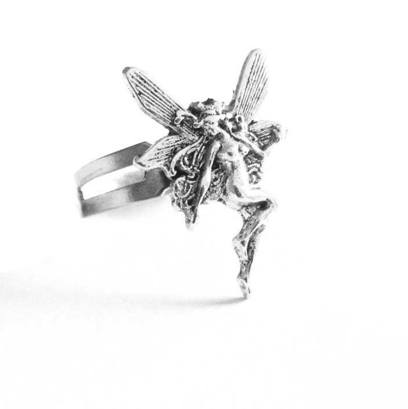 Fairy Ring Adjustable Size Fairy Ring Art Nouveau Jewelry Ring Etsy