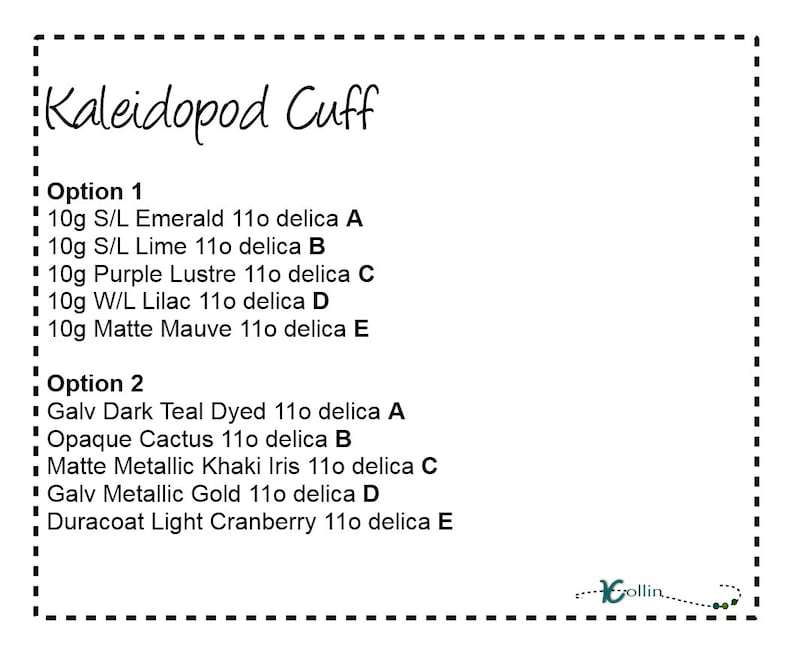 Tutoriel de perles pour les cosses triangulaires, motif géométrique de perles de peyotl - Kaleidopod image 3