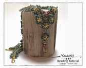 Super Duo Necklace, Circular Peyote Stitch Beading Pattern, ELULA