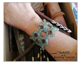 Strukturelles Gitter-Perlenmuster: CRAW-Tutorial