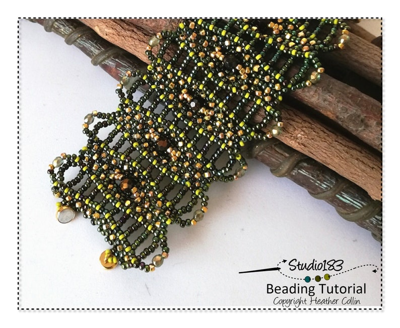 Raw Beading Patterns Right Angle Weave Cuff Pattern Beading Etsy Raw Beading Patterns Right Angle Weave Cuff Pattern Beading Etsy