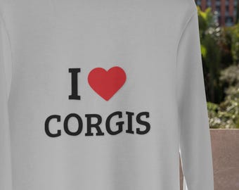 I  Corgis Sweatshirt | Corgi Lover Crewneck