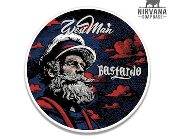 Savon à raser Bastardo de Westman Shaving - Base de suif (NIRVANA)