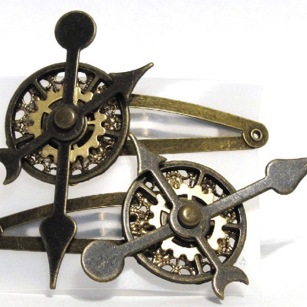 The Clock Meister's Hairclips