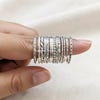 Boho Jewelry Sterling Silver Stacking Rings, Sterling Silver Boho Rings ...