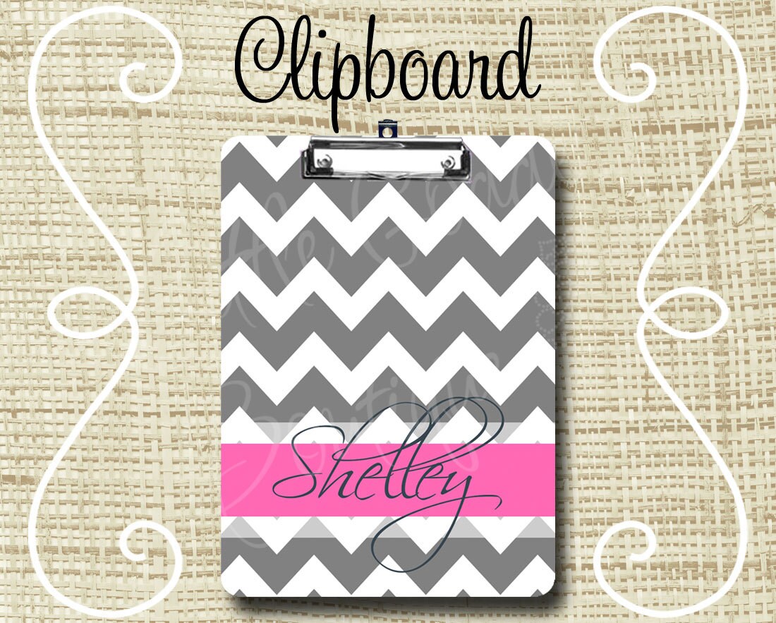 Personalized Clipboard Monogram Clipboard Teacher Clipboard Etsy