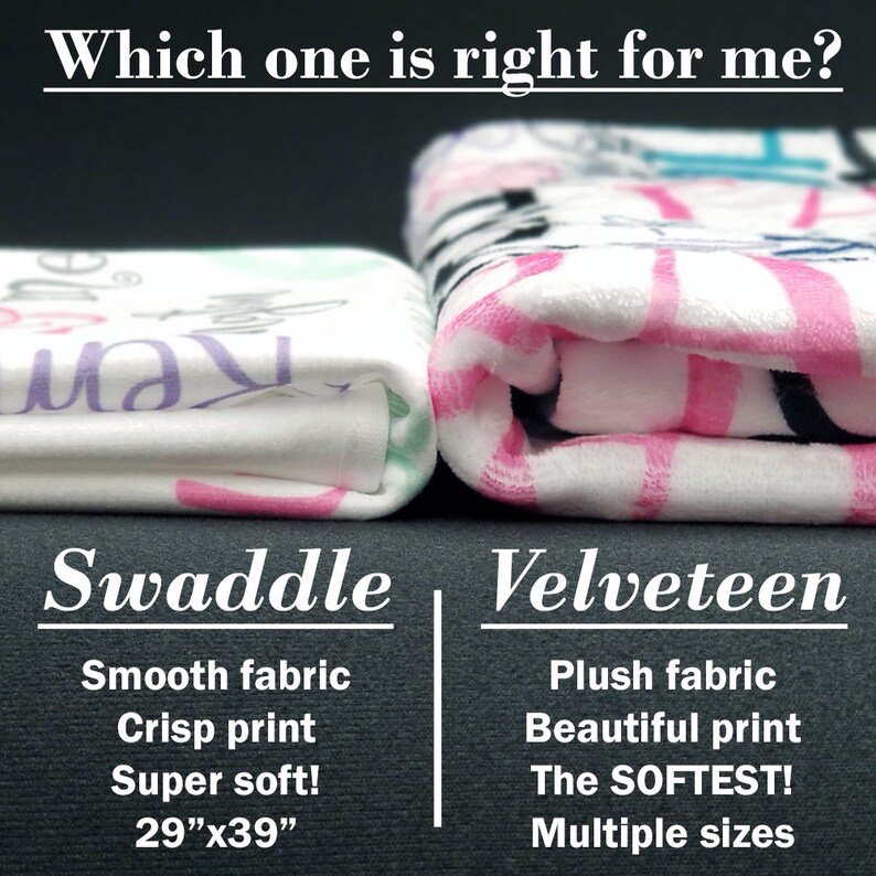 monogrammed swaddle