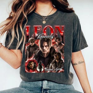 Leon S. Kenedy Resident Evil Requiem Bootleg Character 2026 Unisex T-Shirt , Best Gift for fan Resident Evil 9 Tee