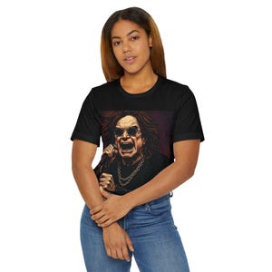 Rock Legend Unisex Jersey T-Shirt, Musikbekleidung, Konzert T-Shirt, Geschenk für Musikliebhaber, lässiges grafisches T-Shirt, Vintage Rock Band T-Shirt