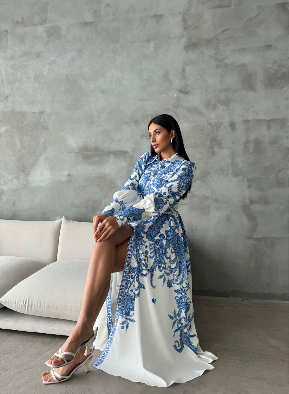 chinese dress ladies Atlas – Amsale main image 0